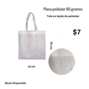 Bolsa plana para sublimar con 100 pzas