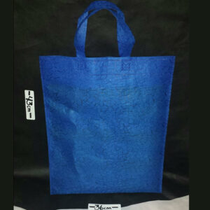 Bolsa Azul con Grabado Especial