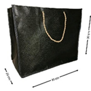 Kraft negro cordón oro 3