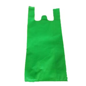 BOLSA CAMISETA VERDE 100 PZS