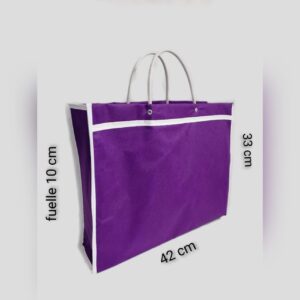 BOLSA MANDADERA MORADA