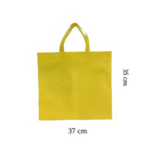 Bolsa Plana Sellada Amarilla