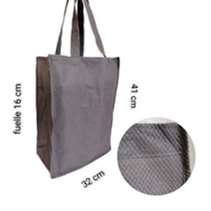 BOLSA E4 GRIS GRABADO
