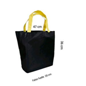 BOLSA E4 FALSO FUELLE AMARILLO