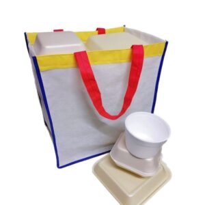 Delivery bag blanca colores