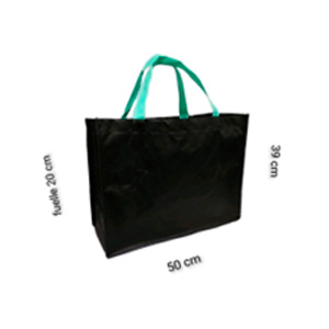BOLSA XL NEGRA ASA MENTA